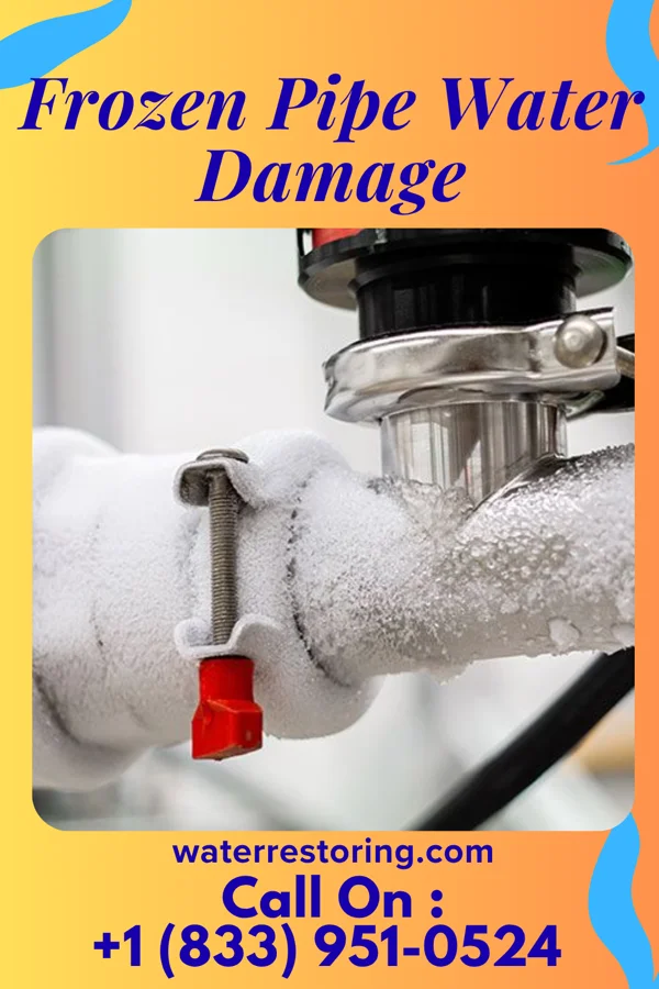 Frozen Pipe Water Damage in Montpelier, IN